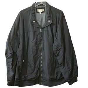Duluth Trading Co Black Full Zip Jacket  2XL